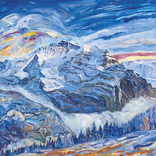 Valentin Roschacher — JUNGFRAU, 2006MOUNTAIN PEAK JUNGFRAU, 2006