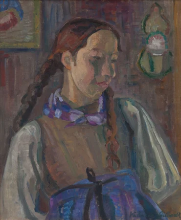 Portrait de jeune Valaisanne