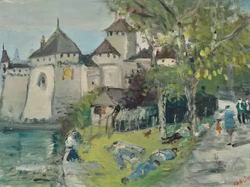 VARLIN (WILLY GUGGENHEIM) — Chillon castle. 1936–45. — Koller Auktionen