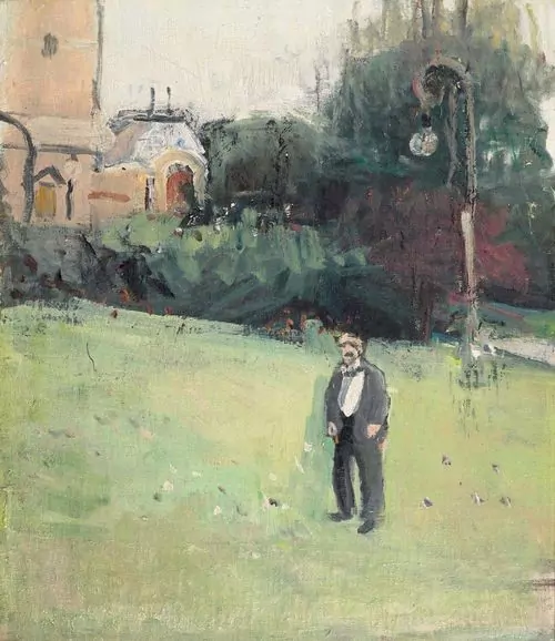 VARLIN (WILLY GUGGENHEIM) — Mann im Zürcher Tonhallegarten. 1935-1937. — Koller Auktionen