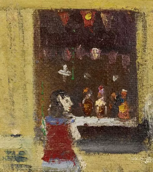 VARLIN (WILLY GUGGENHEIM) — Mädchen vor einem Schaufenster. — Koller Auktionen