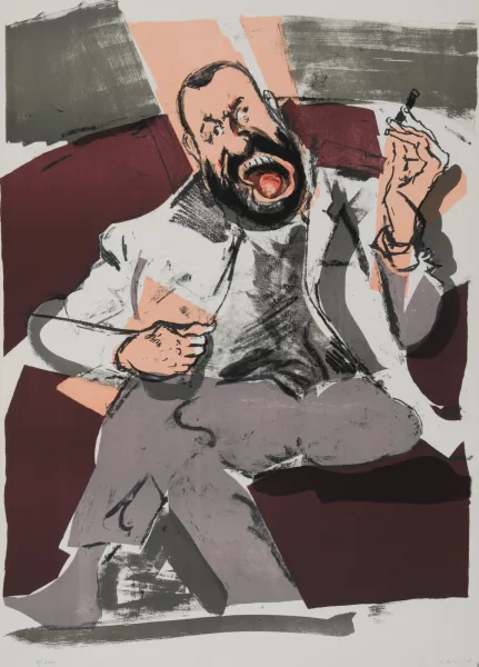 Varlin — Porträt Ernst Scheidegger