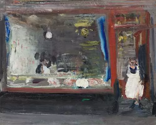 VARLIN (WILLY GUGGENHEIM) — Metzgerei in Paris (Butcher shop in Paris). 1949–51. — Koller Auktionen
