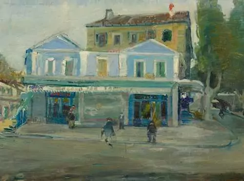 VARLIN (WILLY GUGGENHEIM) — La maison de Vincent van Gogh. 1938. — Koller Auktionen