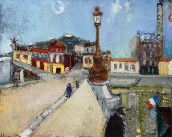 Varlin — Le Pont de Suresnes, 1949