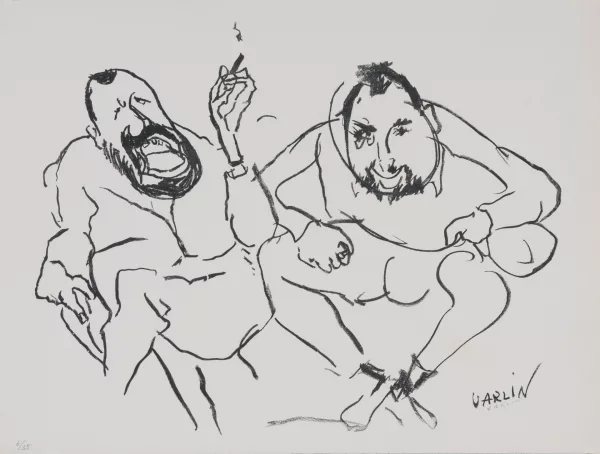 Varlin — 2 Männer