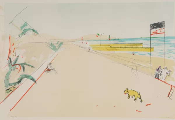 Varlin — Italienische Strandpromenade