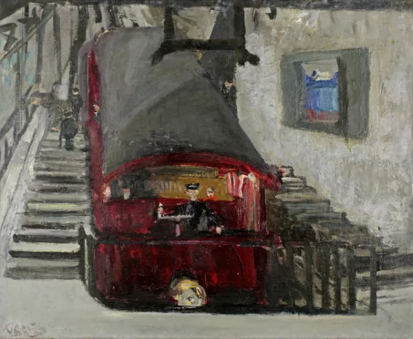 Varlin — Seilbahn in Territet