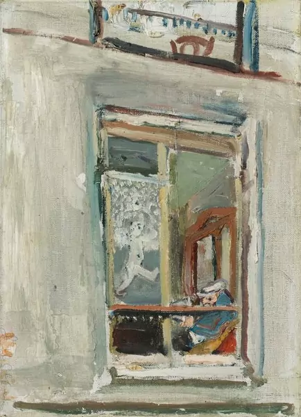 VARLIN (WILLY GUGGENHEIM) — Fenster (Concierge). Um 1957. — Koller Auktionen