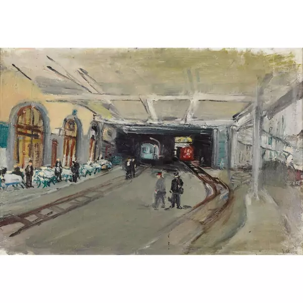 "Bahnhof in Montreux"