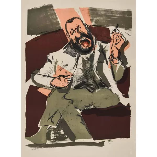 Der Kannibale (Porträt Ernst Scheidegger)