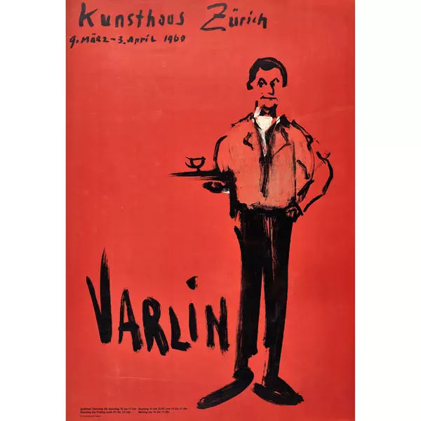 "Varlin Kunsthaus Zürich 1960"