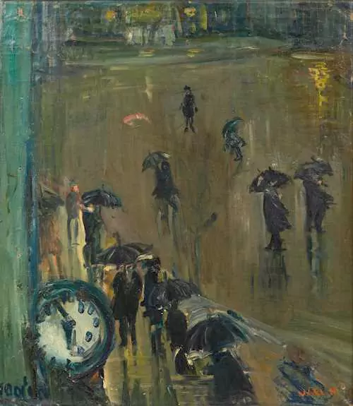 VARLIN (WILLY GUGGENHEIM) — Street in the rain. 1955. — Koller Auktionen