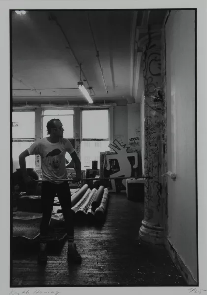 Vera Isler — Keith Harring, 1985