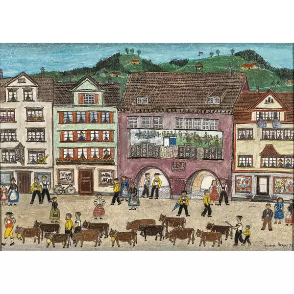 "Hauptgasse Appenzell 'Öberefahre'"