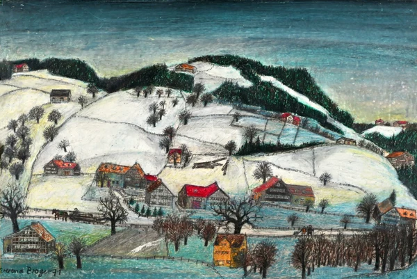 Verena Broger — Appenzeller Landschaft, 1971