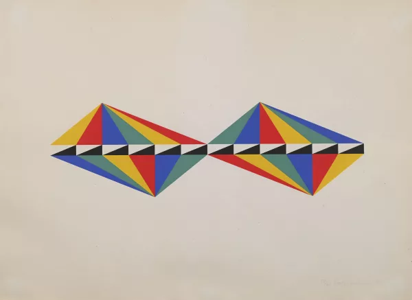 Verena Loewensberg — 6 Blätter: Ohne Titel, 1980
