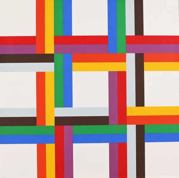 Verena Loewensberg — 2 Blätter: Ohne Titel, 1973; 1975