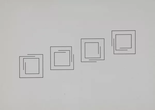 Verena Loewensberg — 5 Blätter: Ohne Titel, 1980
