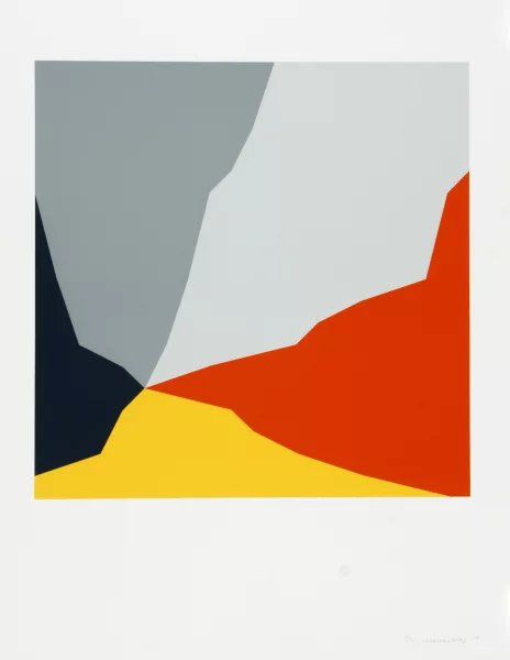 Verena Loewensberg — Ohne Titel, aus "Zürcher Konkrete", 1970