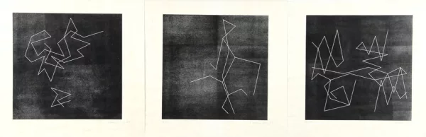 Verena Loewensberg — 3 Blätter: Ohne Titel, 1948/49