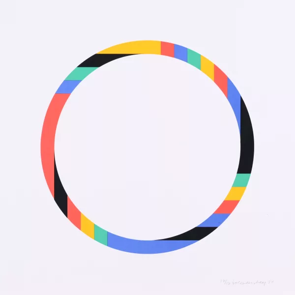 Verena Loewensberg — 2 Blätter: Ohne Titel, 1980; 1971
