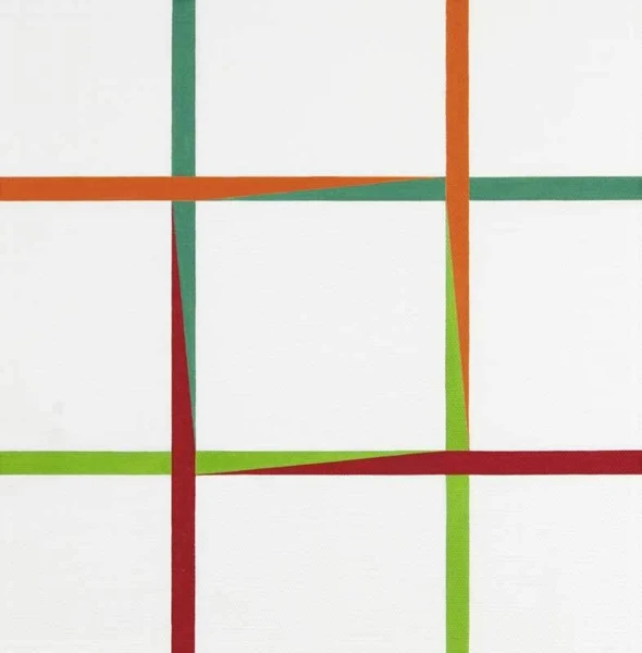 Verena Loewensberg — Farbgitter, 1977