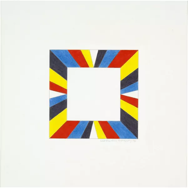 Verena Loewensberg — Skizze — Galerie Kornfeld