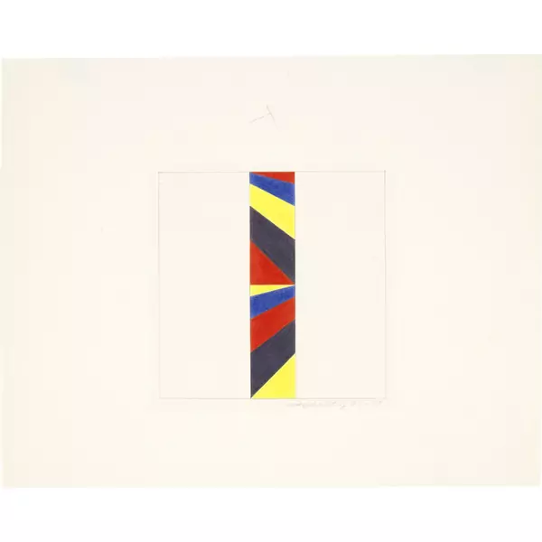 Verena Loewensberg — Skizze — Galerie Kornfeld