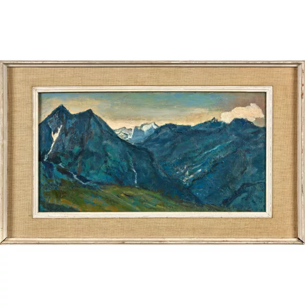 Victor Surbek — "Blick von Alp Mettau ins Tal von Arolla".
