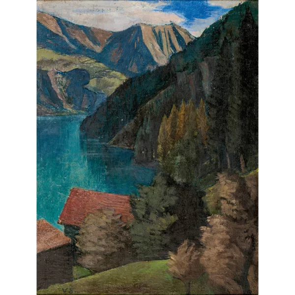 Victor Surbek — Am Brienzersee.