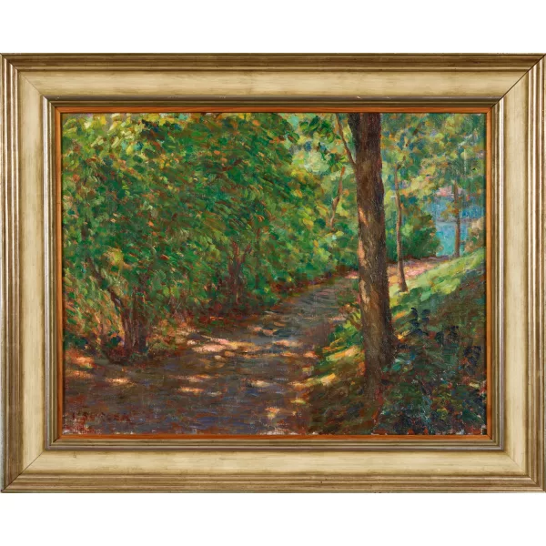 Victor Surbek — Sonniger Waldweg.
