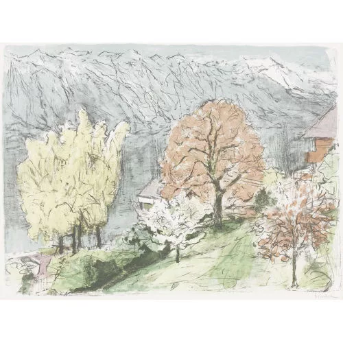 Victor Surbek — Am Brienzersee.