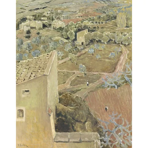 Victor Surbek — Kalabrische Landschaft.