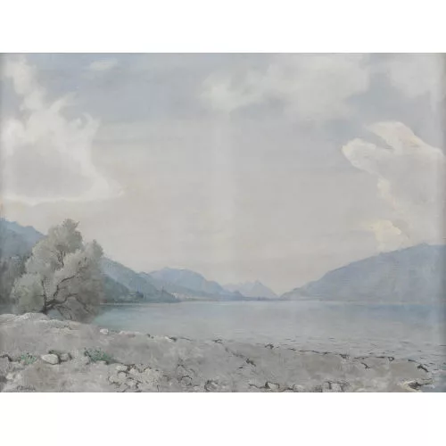 Victor Surbek — Am Brienzersee.