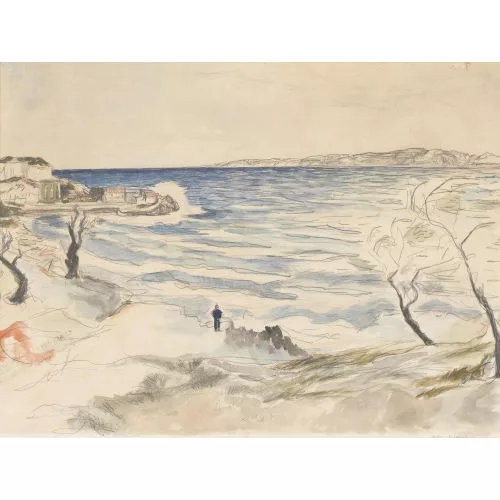 Victor Surbek — Südliche Meeresbucht.