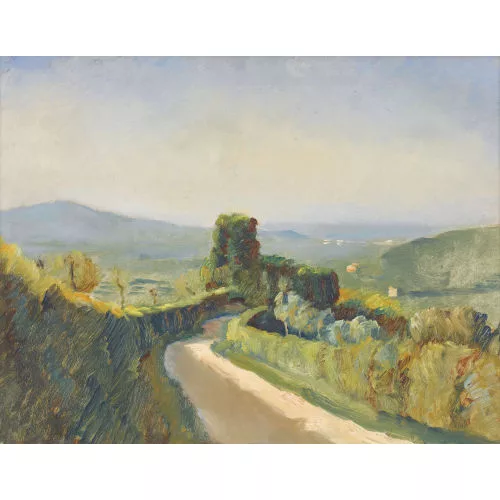 Victor Surbek — Südliche Landschaft.