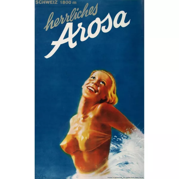 Viktor Rutz — "Herrliches Arosa".