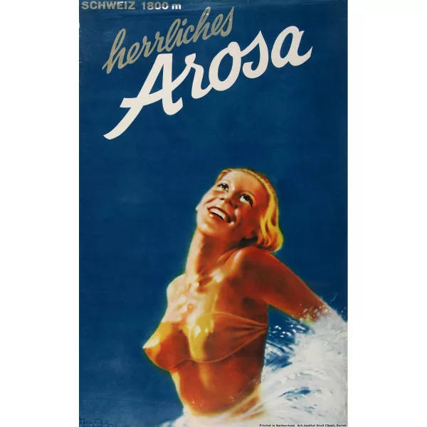 Viktor Rutz — "Herrliches Arosa".