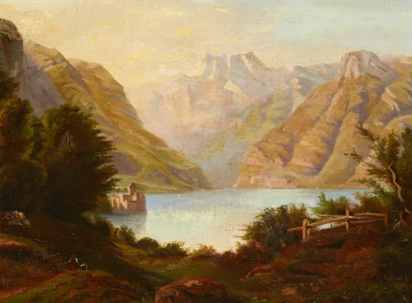 Vincent Blatter — Vue sur le château de Chillon