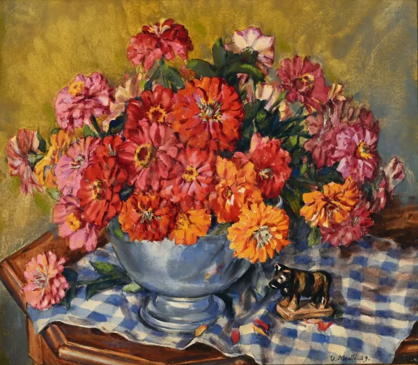 Violette Niestlé — Zinnias, 1929