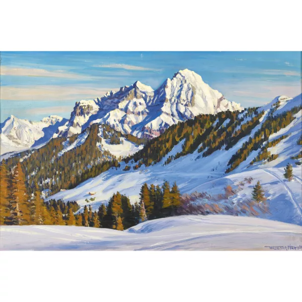 Waldemar Fink — Gross Lohner in der Wintersonne.