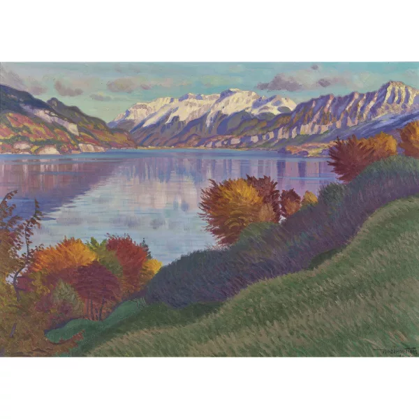 Waldemar Fink — "Herbst am Thunersee".