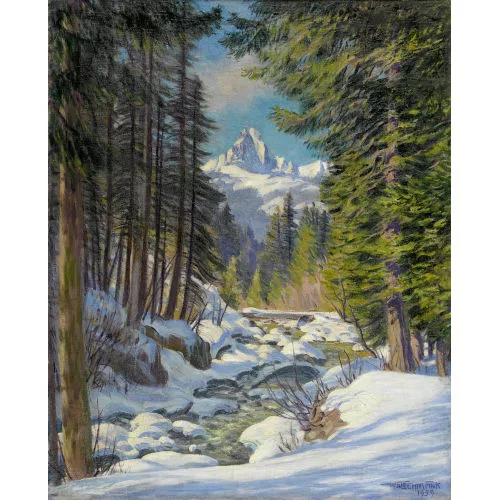 Waldemar Fink — "Im Turbachtal bei Gstaad".
