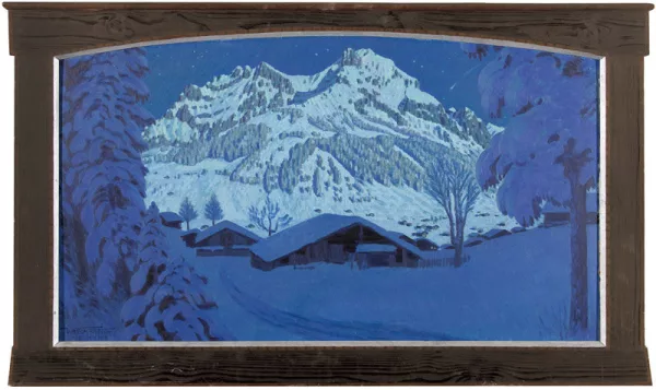 Waldemar Fink — Grosser Lohner in der Winternacht.