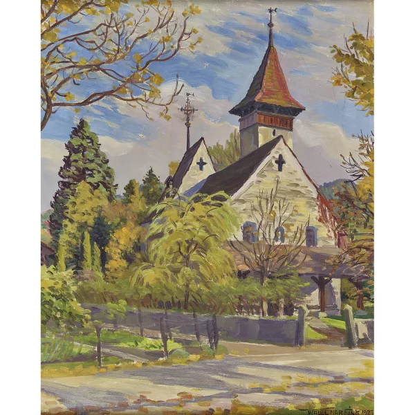 Waldemar Fink — "Kirche von Scherzligen".