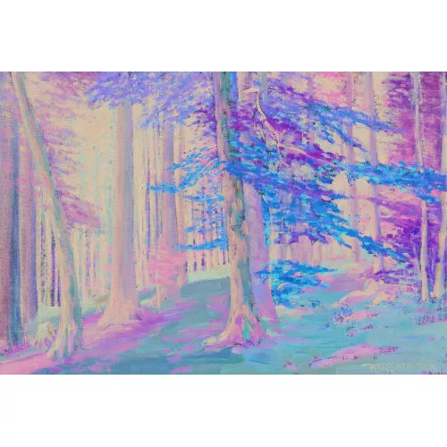 Waldemar Fink — "Waldesstille im Herbst".