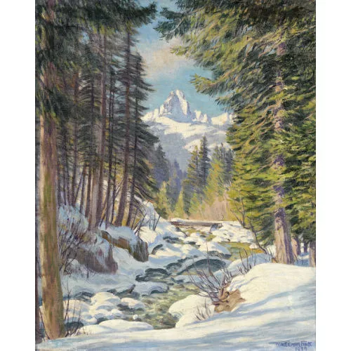 Waldemar Fink — "Im Turbachtal bei Gstaad".