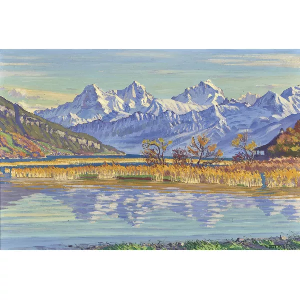 Waldemar Fink — "Herbst am Thunersee".