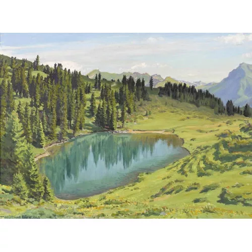 Waldemar Fink — "Am Prätschsee".